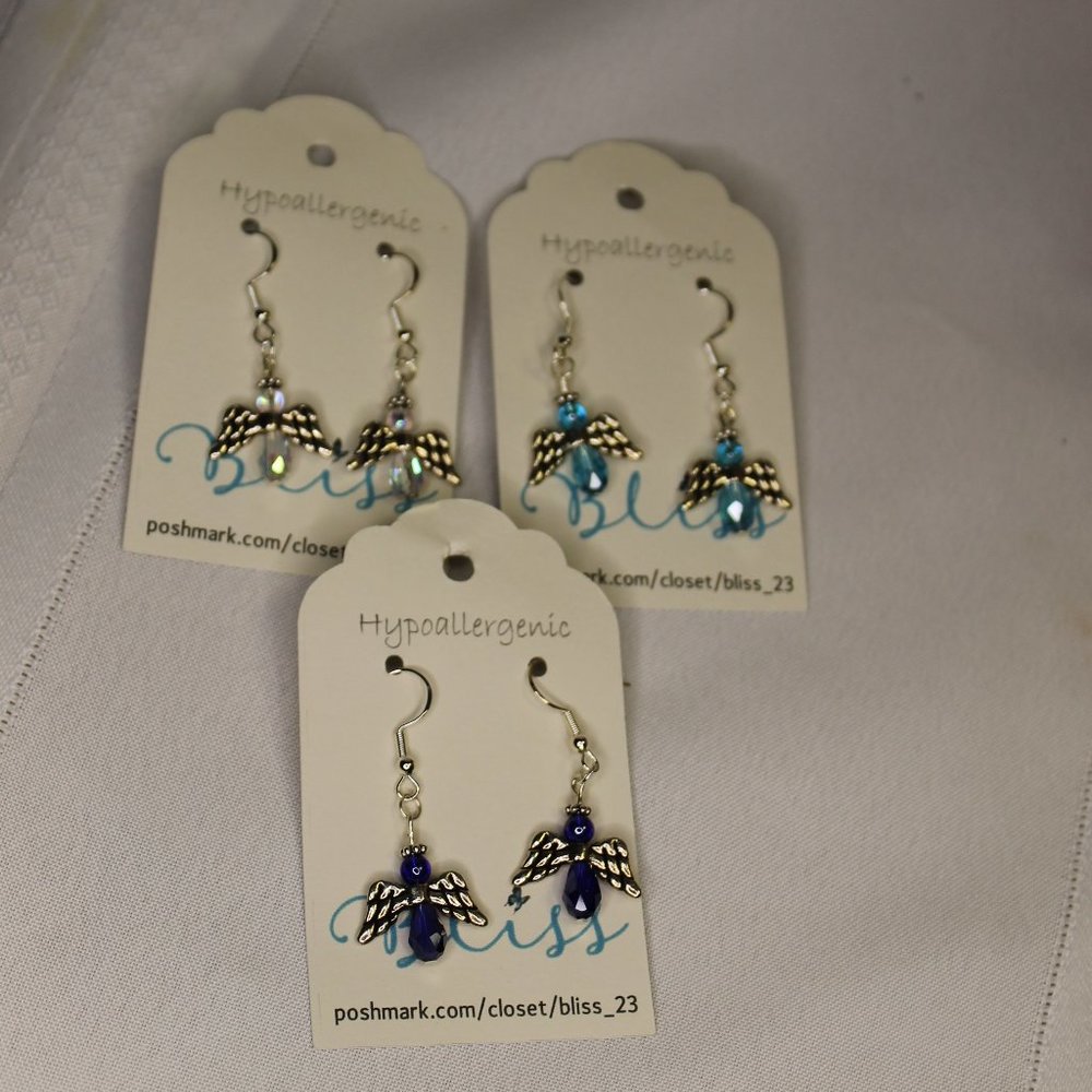 Handmade Angel Earrings